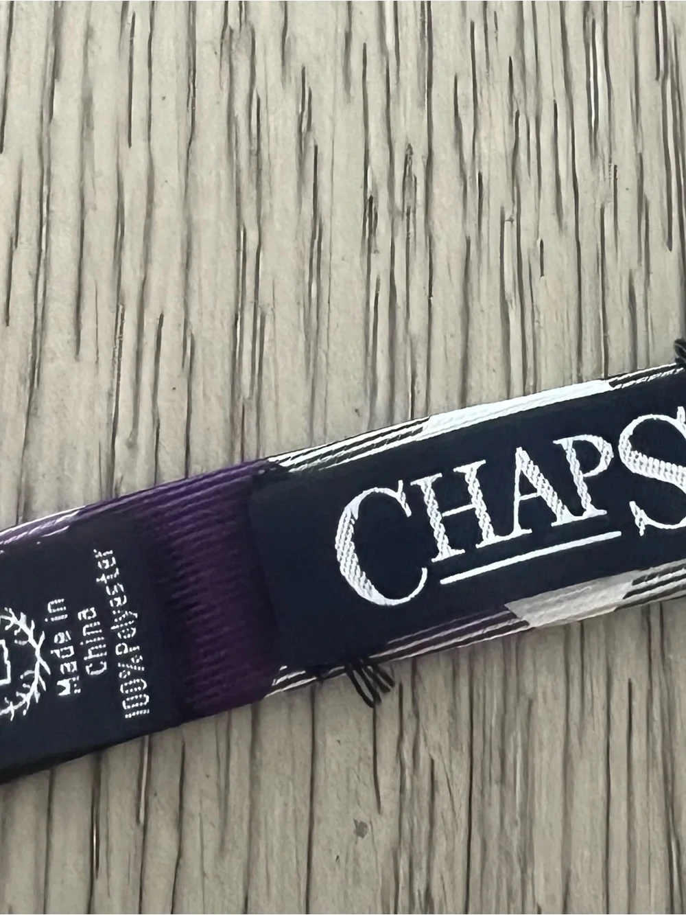 Chaps boys  bow tie Purple & Black